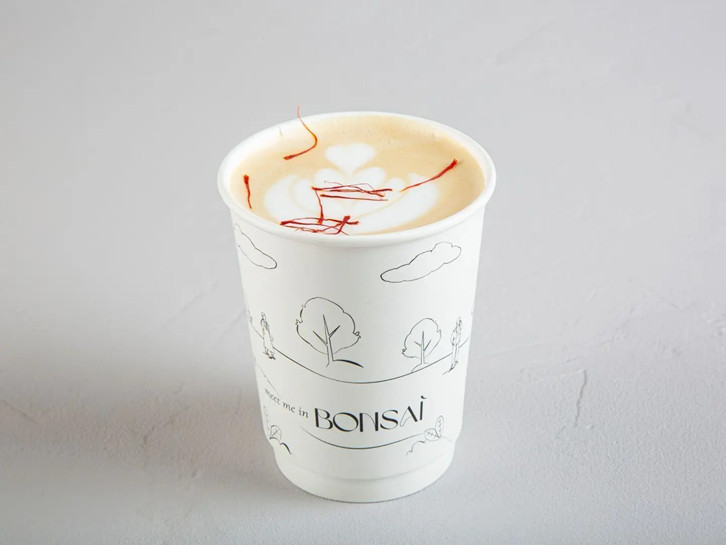 Saffron Latte
