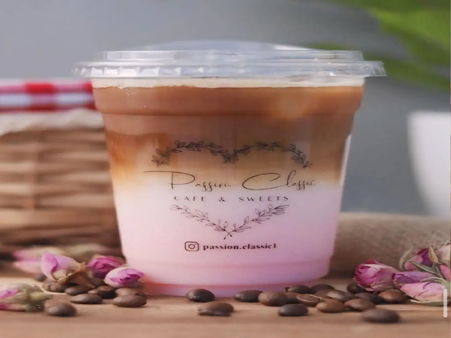 Iced Rose Latte